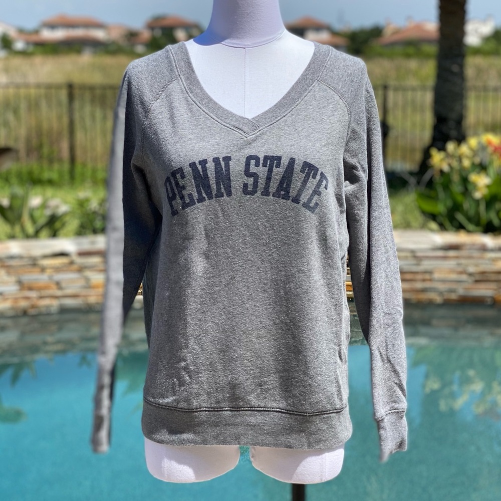 REDSHIRT Grey Penn State College Sweatshirt Size M